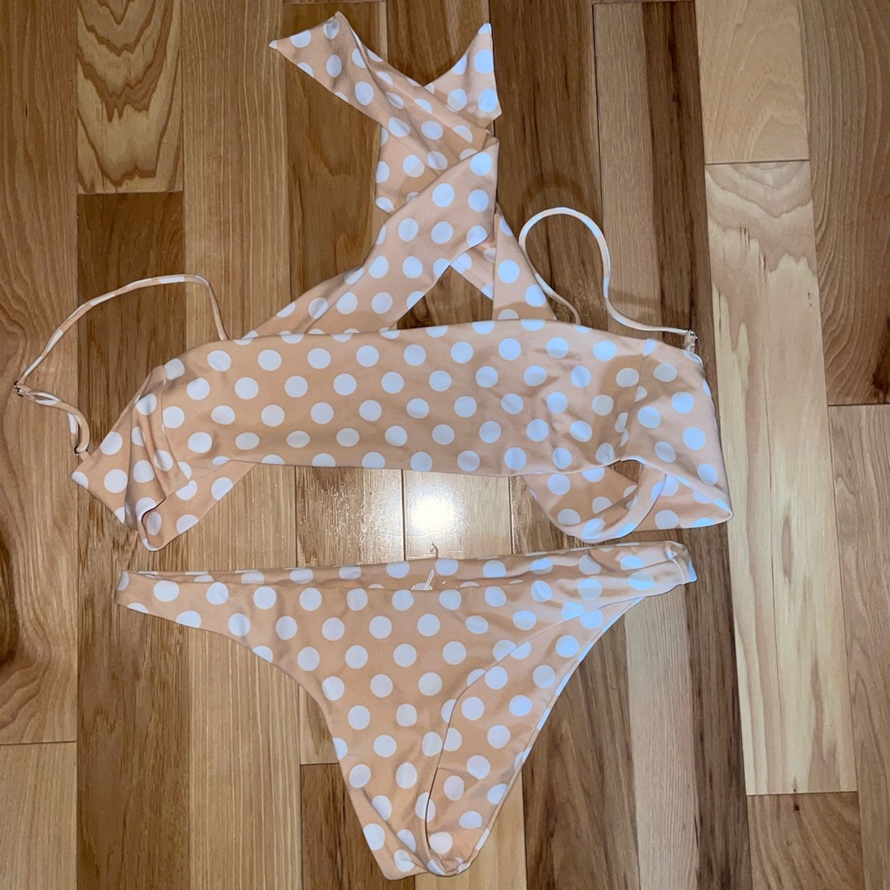 victoria’s secret polka dot bikini